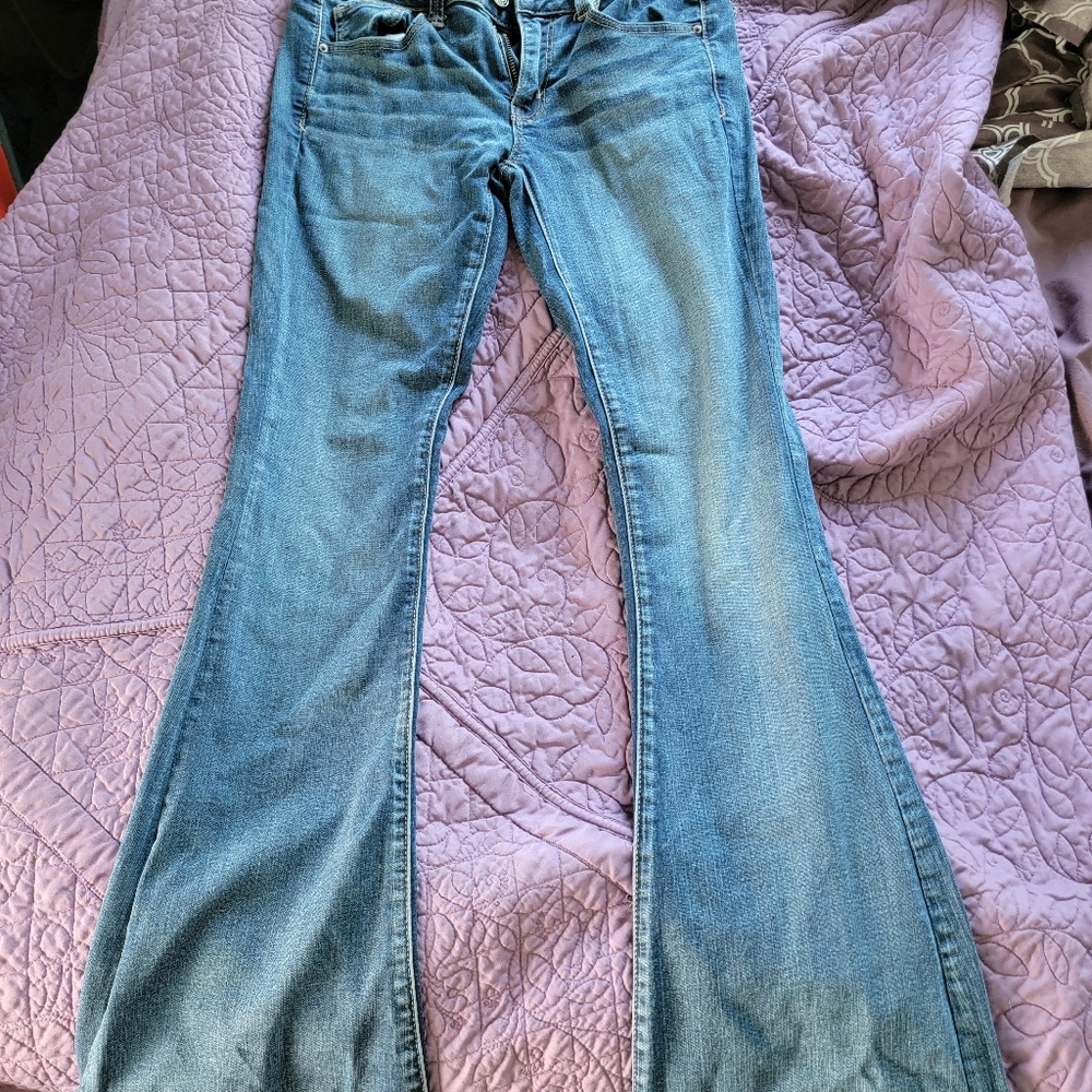 American Eagle Boho Artist Jeans